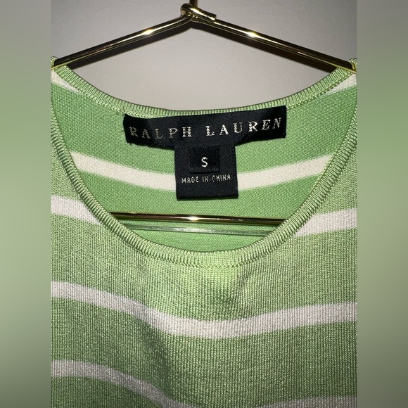 Ralph Lauren Silk Knit Striped Tank Top Size S - Picture 5 of 6